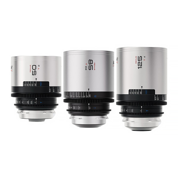 BLAZAR LENS Remus 50-85-125mm 1.5x FF Anamorphic Lens kit