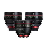 Canon Cine Primes Lenses 35mm-50mm-85mm Set EF Mount