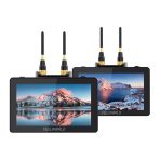 FeelWorld Two 5.5" On-Camera Monitor with Built-In Wireless Transmitter