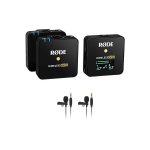 RODE Wireless GO II 2-Person Digital Wireless Omni Lavalier Microphone System-Recorder Kit