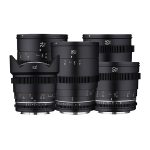 Samyang VDSLR set MK2 cine 5 Lenses Set