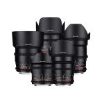 Samyang VDSLR cine 5 Lenses Set
