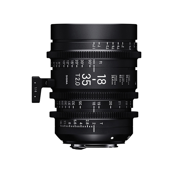 Sigma 18-35mm T2 High-Speed Zoom Lens Canon EF Mount