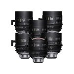 Sigma Classic Cine FF Art Prime GOLD Lenses set 6 PL Mount