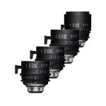 Sigma Classic Cine FF Art Prime SILVER Lenses Set 4 PL Mount