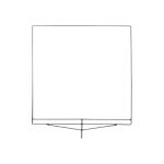 Avenger Flag Frame 100x100cm