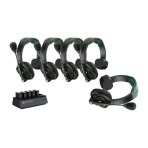 Hollyland Solidcom SE Pro 5S 5-Person Full-Duplex Single-Ear Headset Intercom System (1.9 GHz)